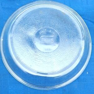 Clear GlassBake Plate 9"OD